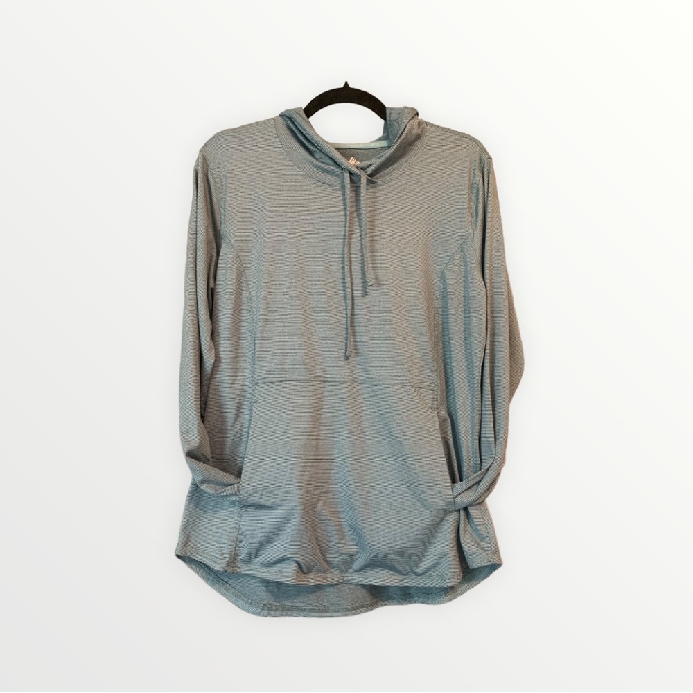 RBX Blue Striped Long Sleeve with Hood